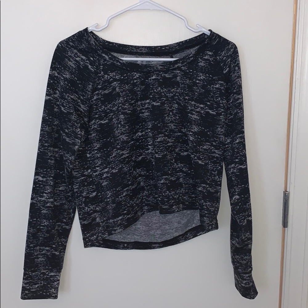 Cropped sweatshirt